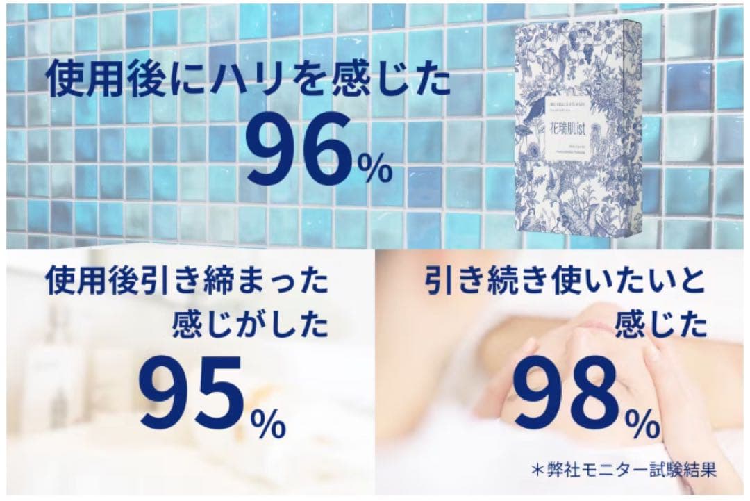 【新品】花瑞肌ist BIOハリリフトパック10枚高級あぶらとり紙，sample