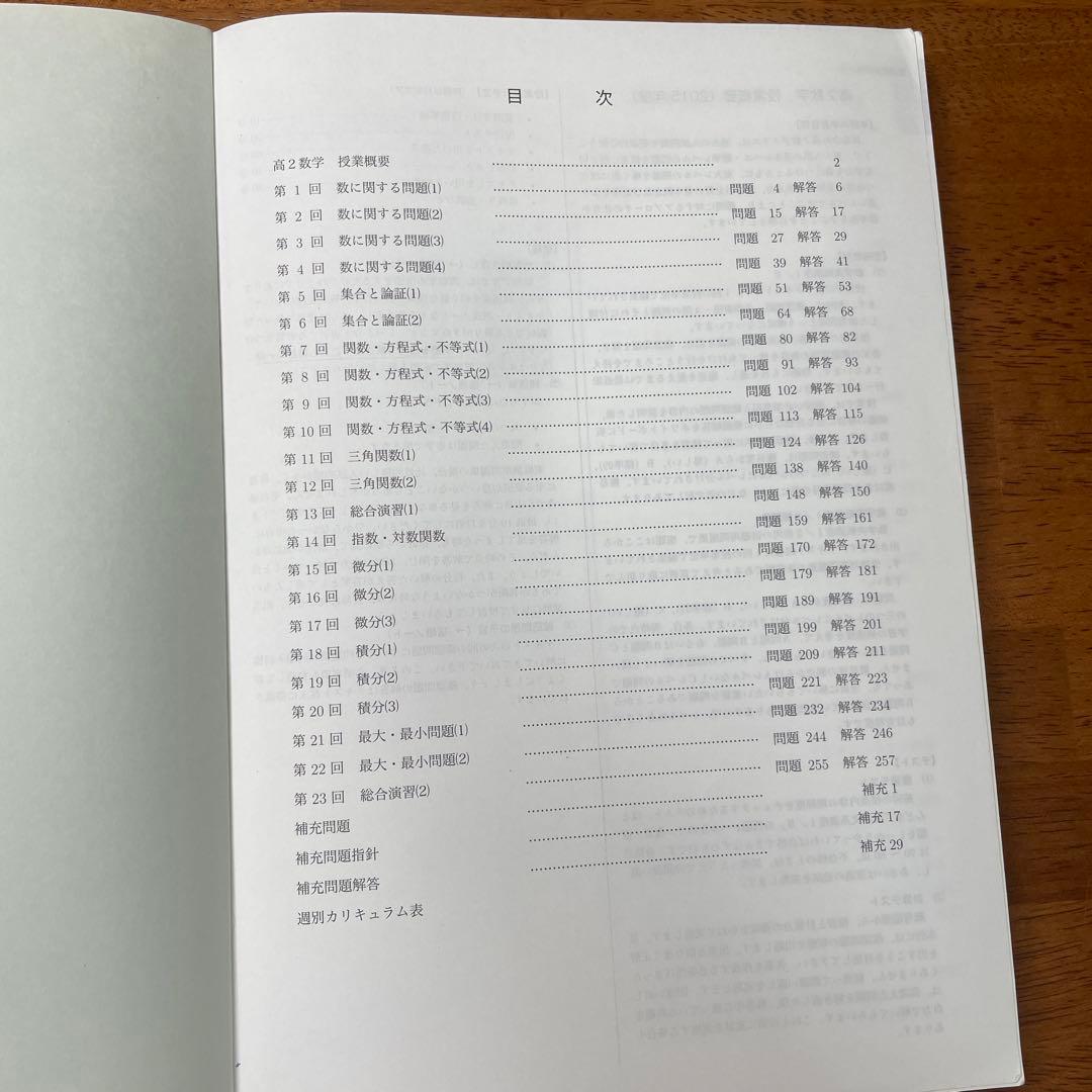 鉄緑　数学実戦講座問題集2冊セット