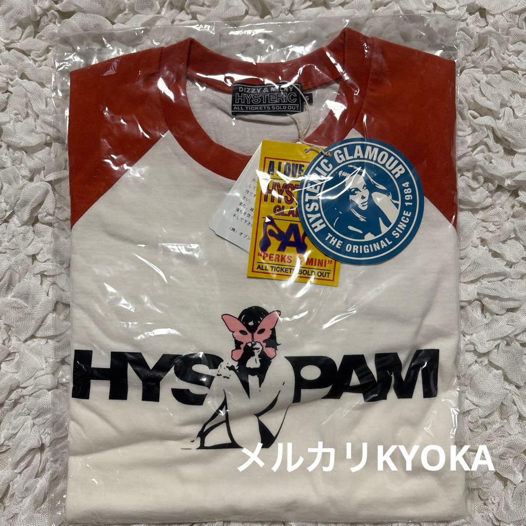 P.A.M. × HYSTERIC GLAMOUR ヒスガール Tシャツ 朱