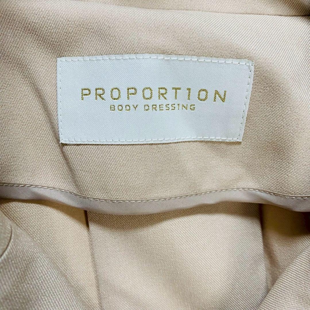 【新品タグ付き】PROPORTION ベーシックショートトレンチコート S