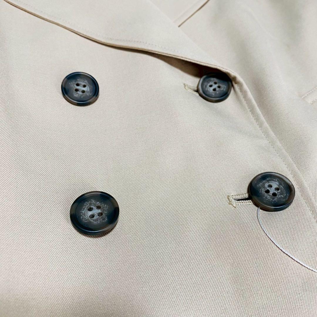 【新品タグ付き】PROPORTION ベーシックショートトレンチコート S
