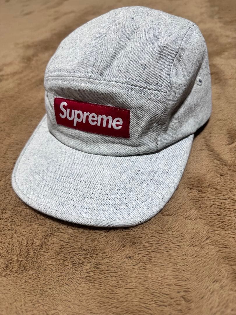 24SS Supreme グレー キャップ