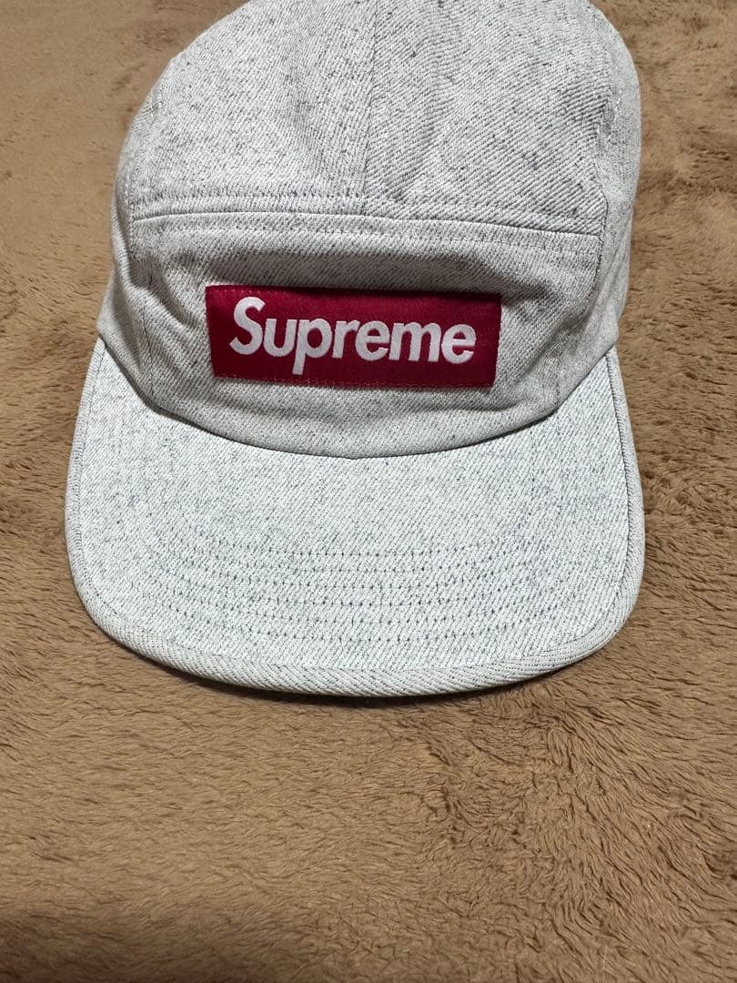 24SS Supreme グレー キャップ