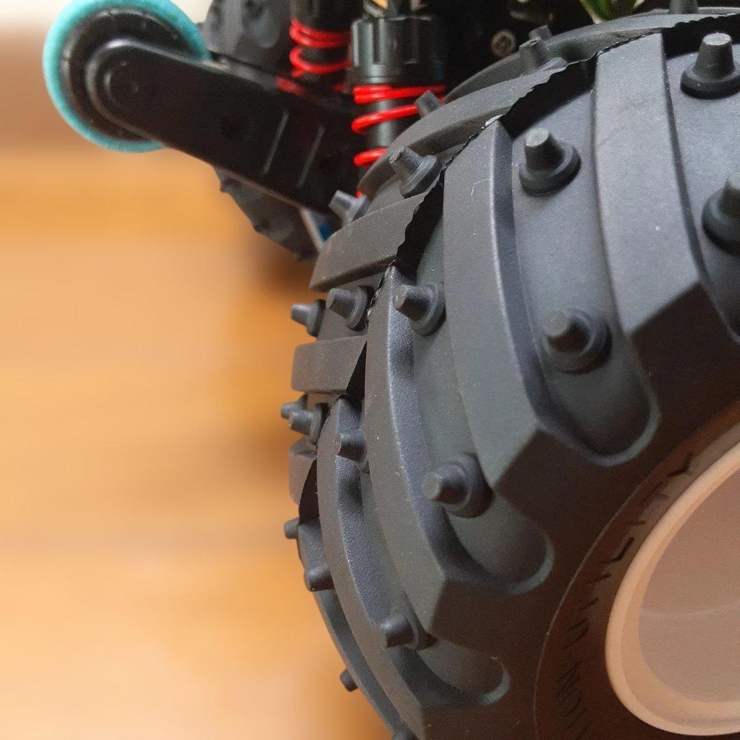 Tamiya .WR-02.カスタム.プロポ付き