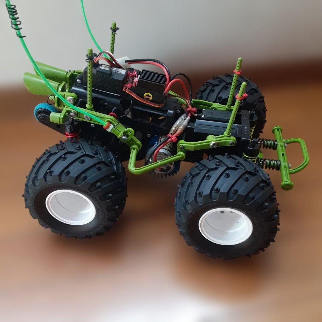 Tamiya .WR-02.カスタム.プロポ付き