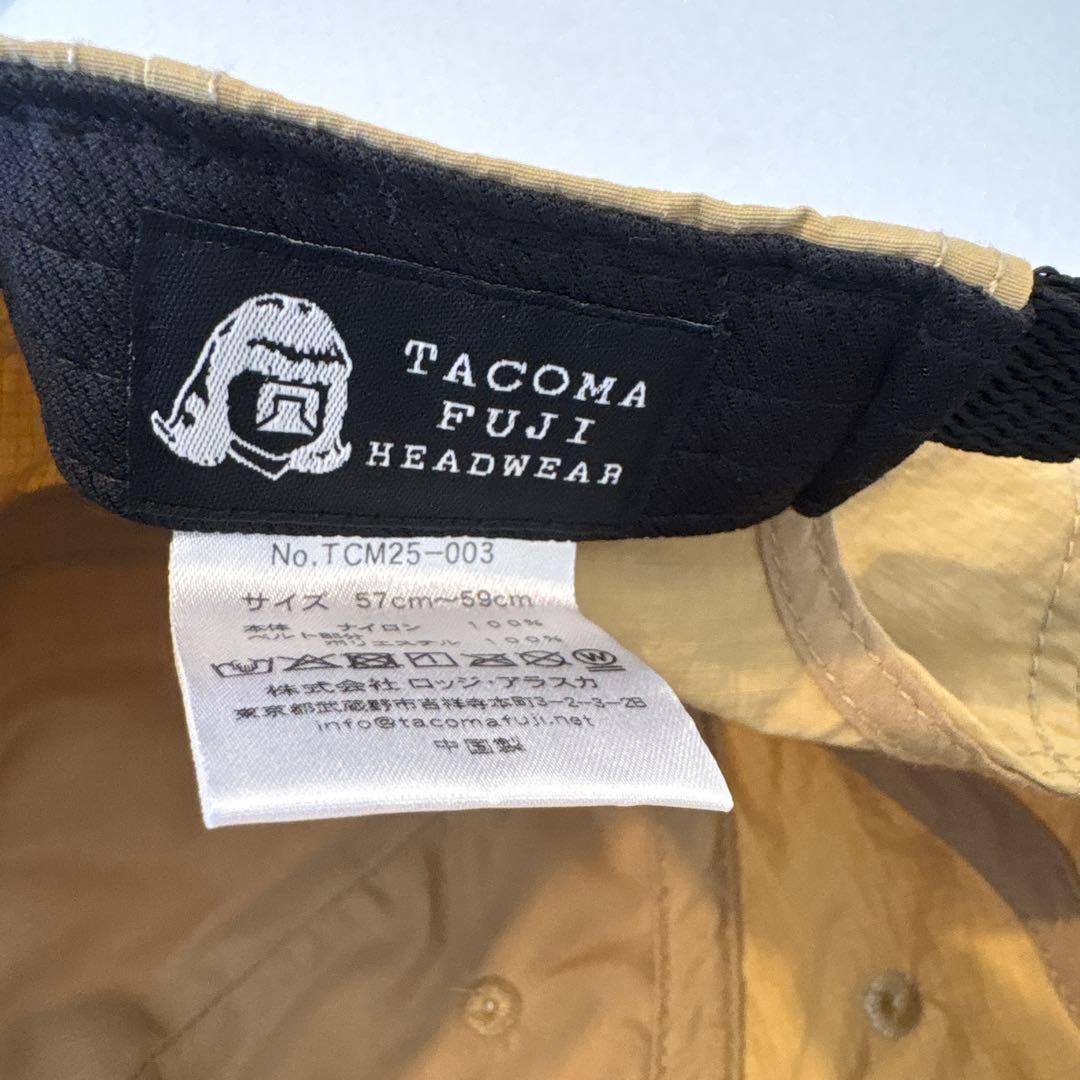 TACOMA FUJI Record カーキ　キャップ