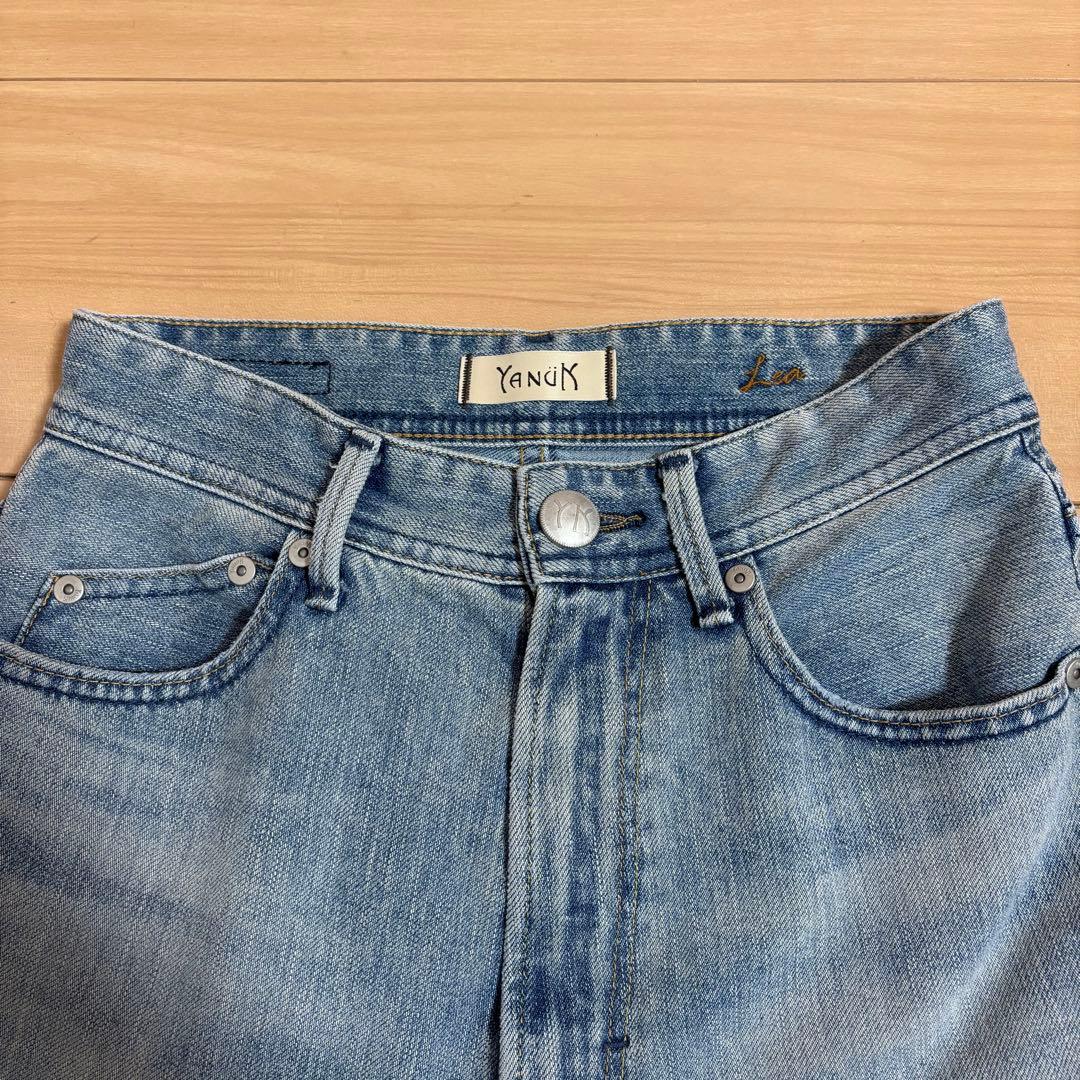 YANUK Trick Denim ボーイズストレート LEA/TVS