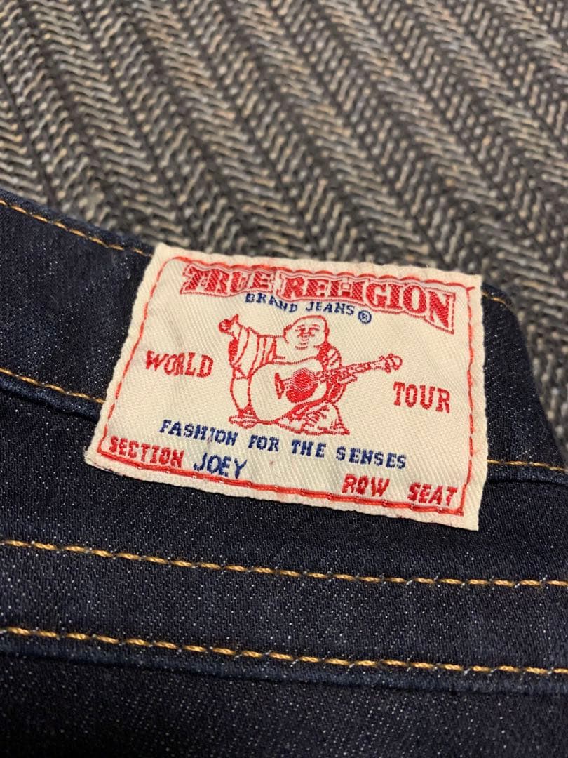 TRUE RELIGION JOEY 濃紺 フレアデニム W27 USA製