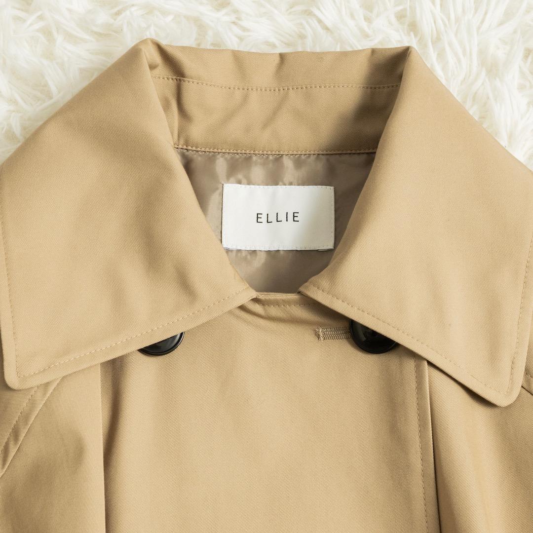 美品 ELLIE エリー ケープトレンチコート ベージュ