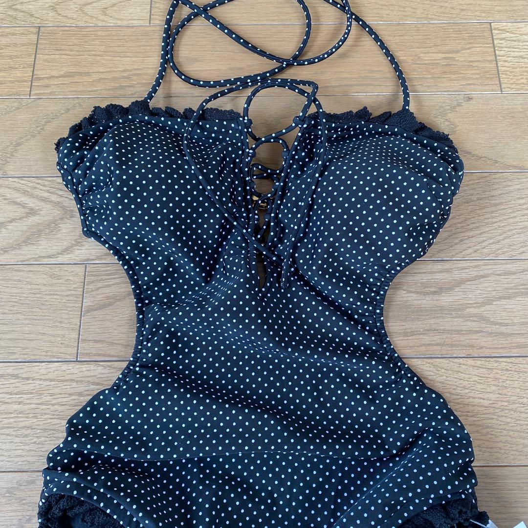 mindy 　snidel ブラックドット 水着