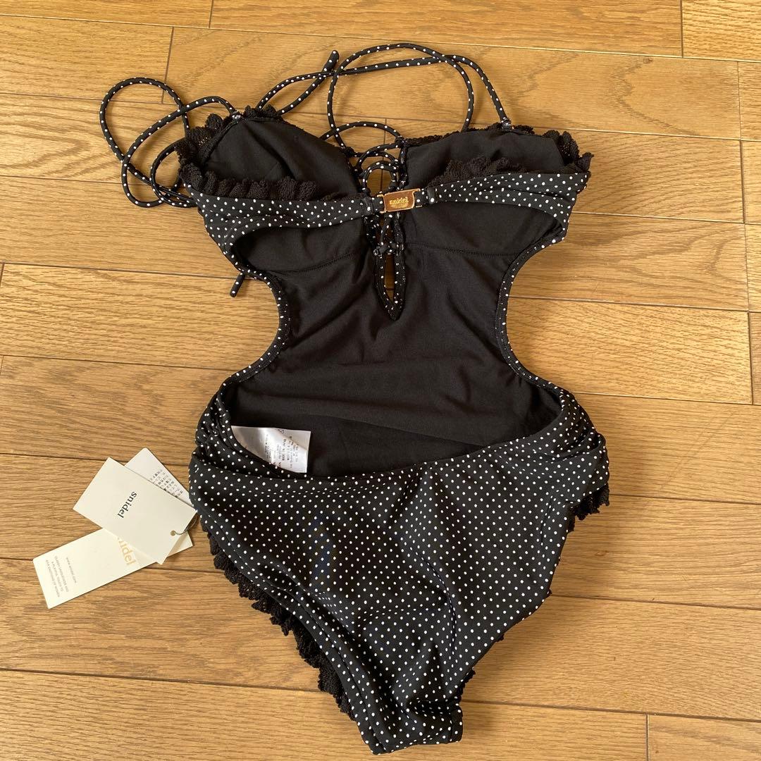 mindy 　snidel ブラックドット 水着