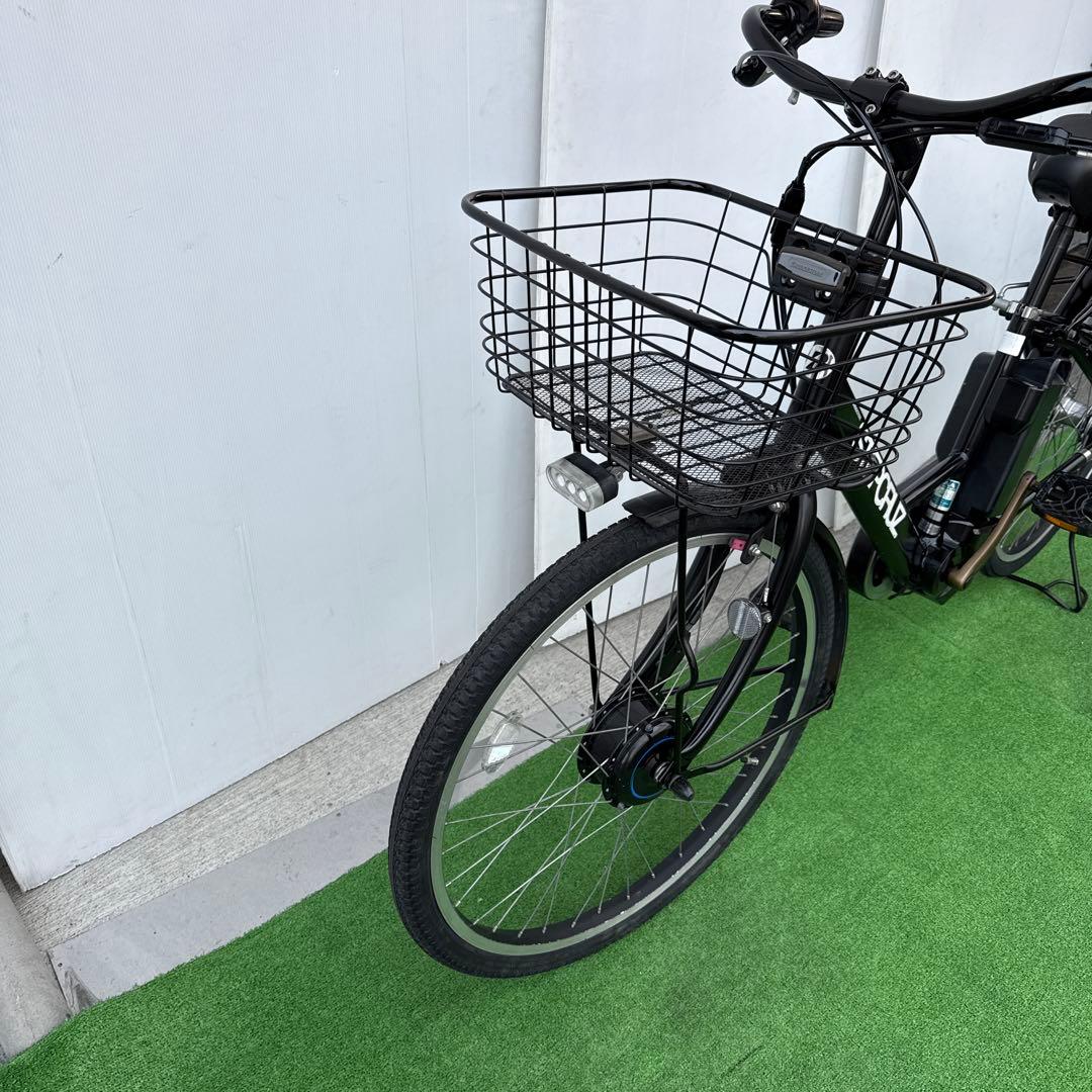 ブリヂストン STEPCRUZアルベルト電動アシスト自転車26インチ ブラック