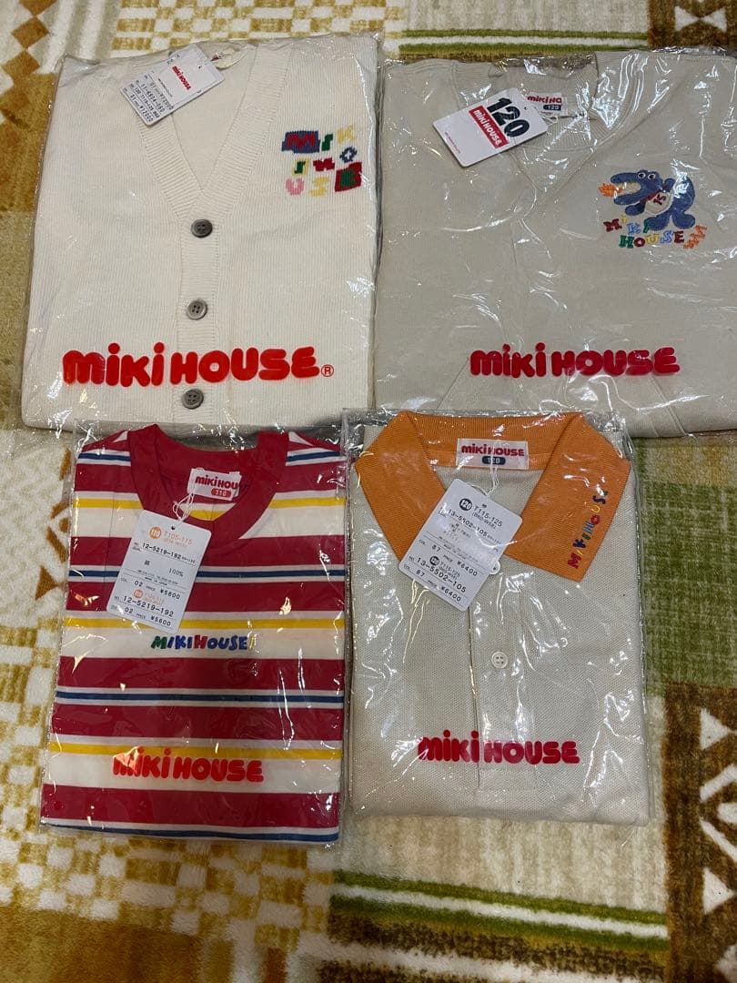 MIKI HOUSE 120サイズ 子供服とバッグ まとめ売り