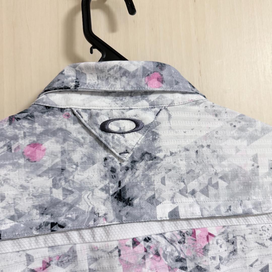 極美品 オークリー スカル アベレーションシャツ ポロシャツ ゴルフ メンズ