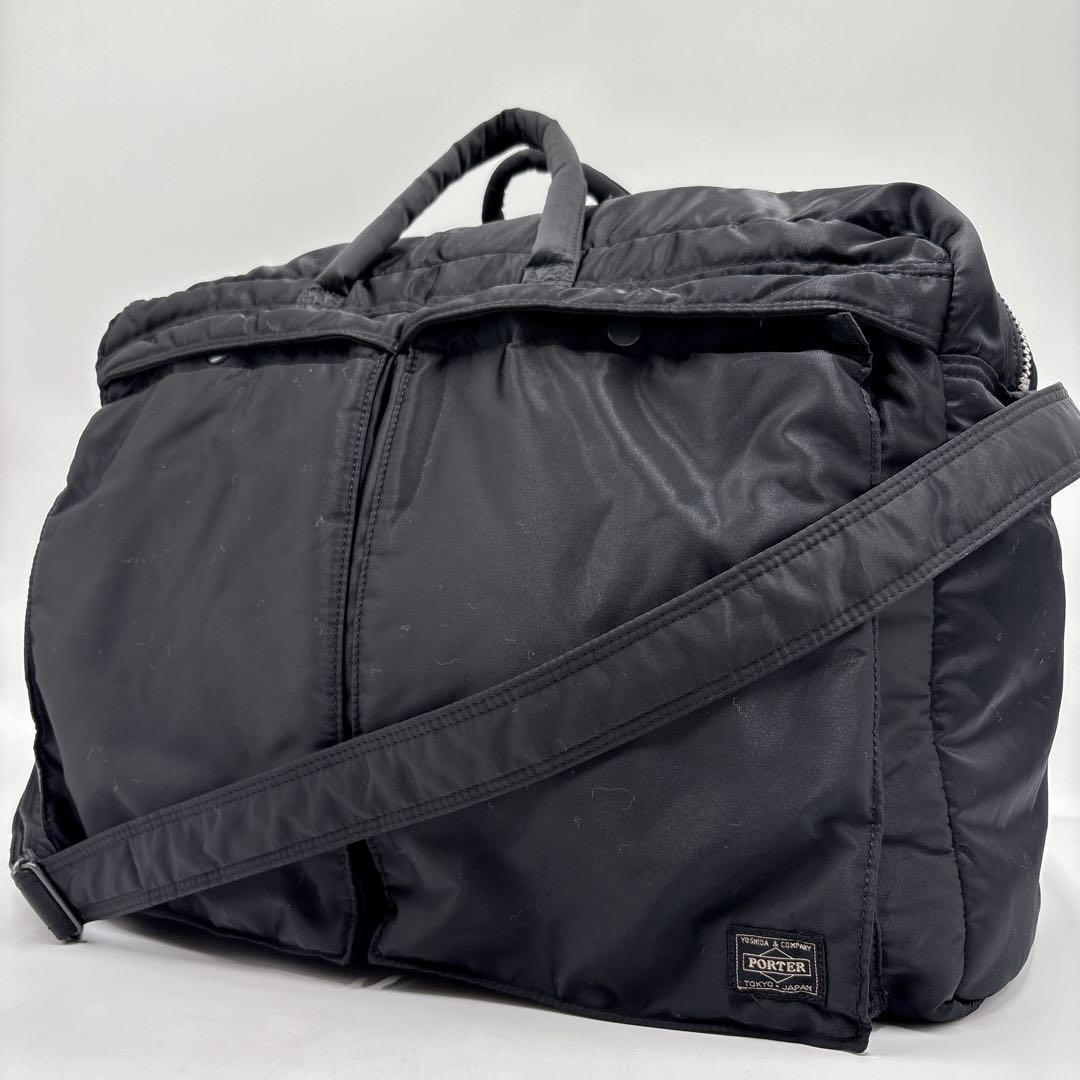 【極美品】PORTER ポーター タンカー ボストンバック 2way ナイロン
