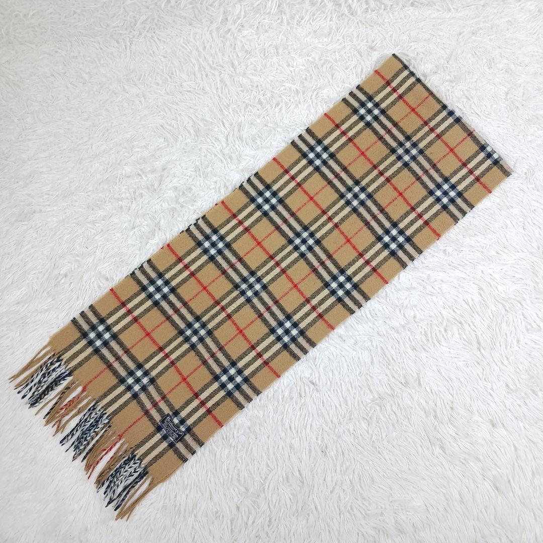 ✨美品✨バーバリーズ　ノバチェック　ウールマフラー