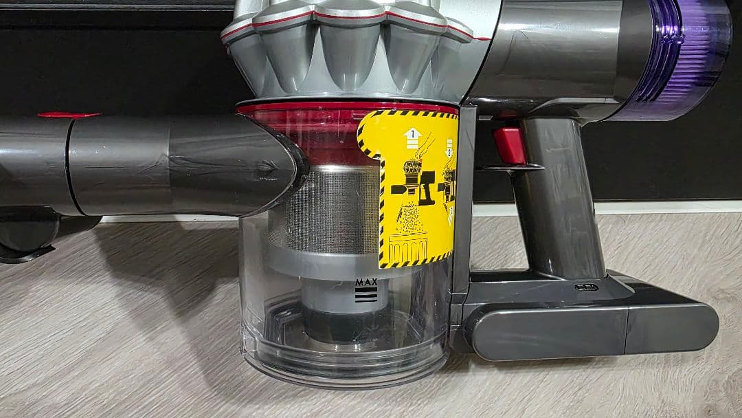 ④ダイソン dyson V8 現行モデル SV25 ハンディクリーナー 43分