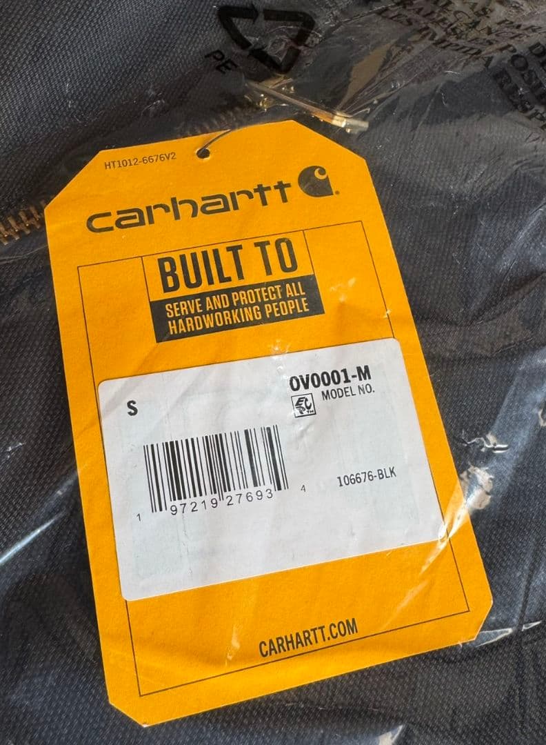 Carhartt カーハート ダックベスト 中綿キルティング CRHTT-V01