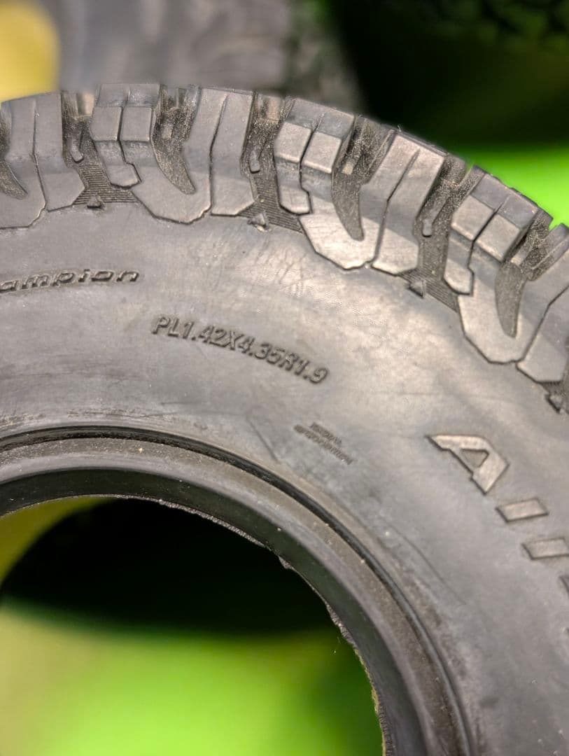 BFGoodrich KO2 タイヤ 1.9インチ　クローラー　PLOLINE