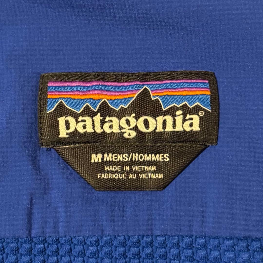 【パタゴニア】ナノエアライトハイブリッドベスト　M 青　登山　f