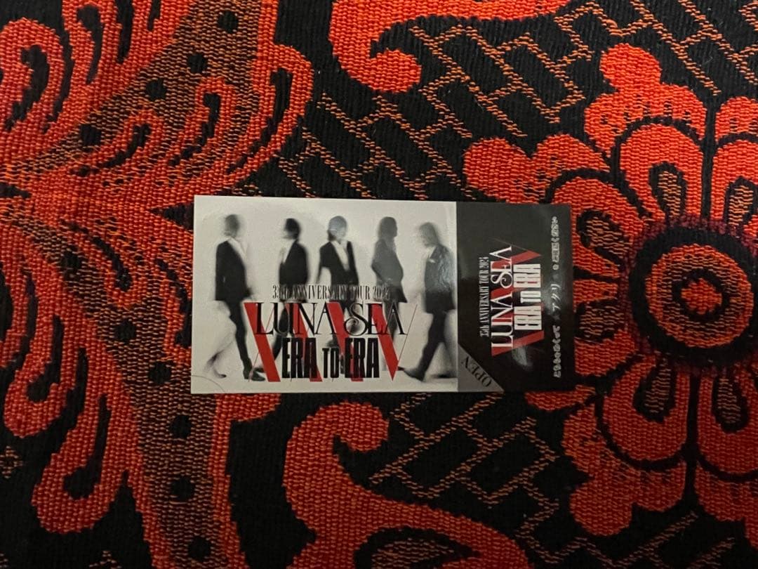 m*x様 LUNA SEA メンバー全員 直筆サイン入りアクリルスタンド　おまけ