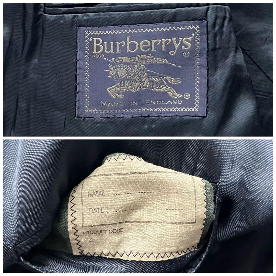 超希少 80s 英国製 Burberrys チェスターバリー ネイビーブレザー