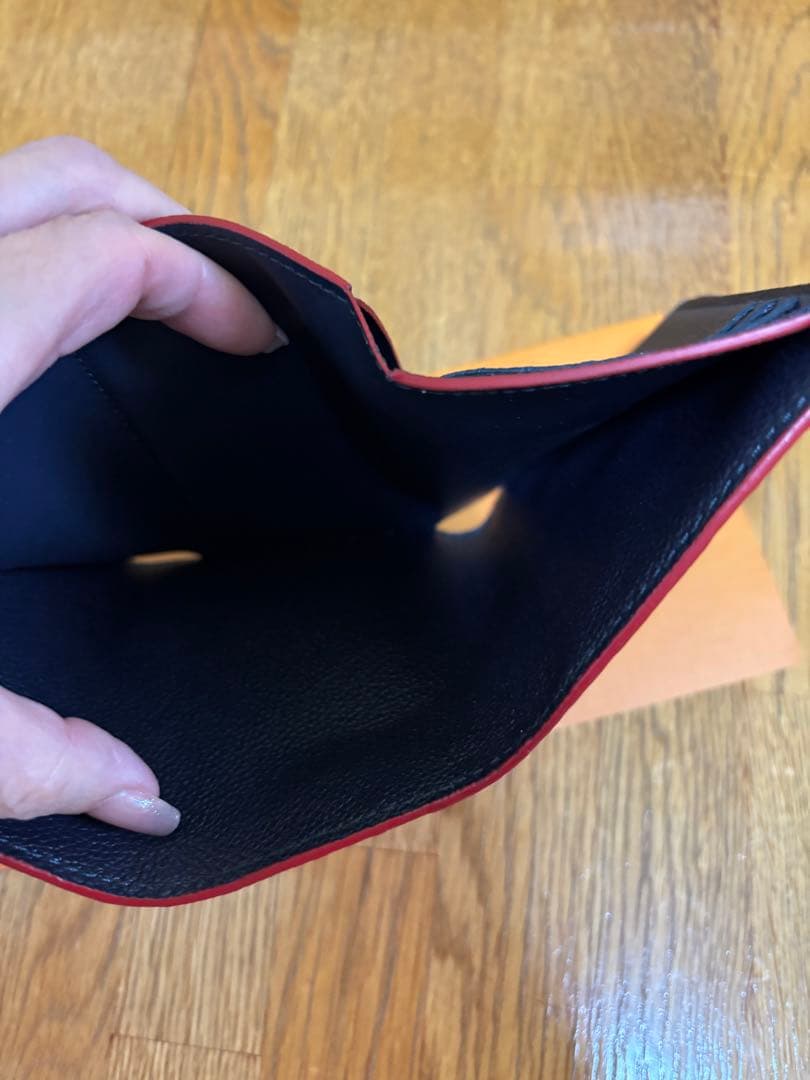 Louis Vuitton レザー三つ折り財布