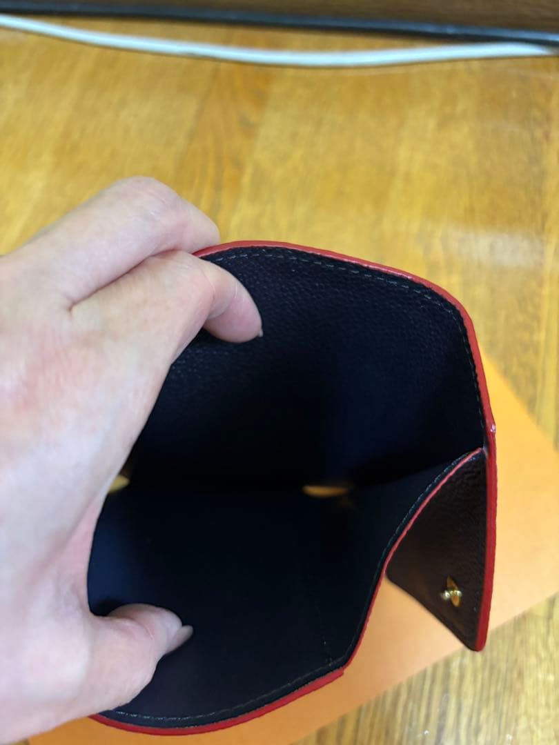 Louis Vuitton レザー三つ折り財布