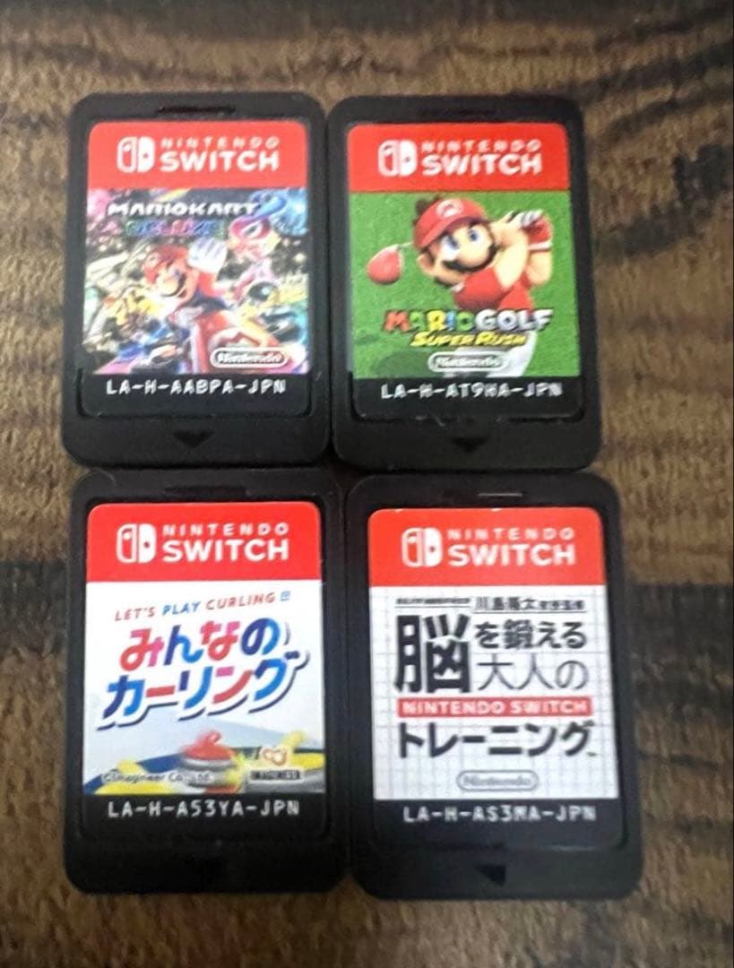 《バラ売り不可》Switchソフト　4点セット