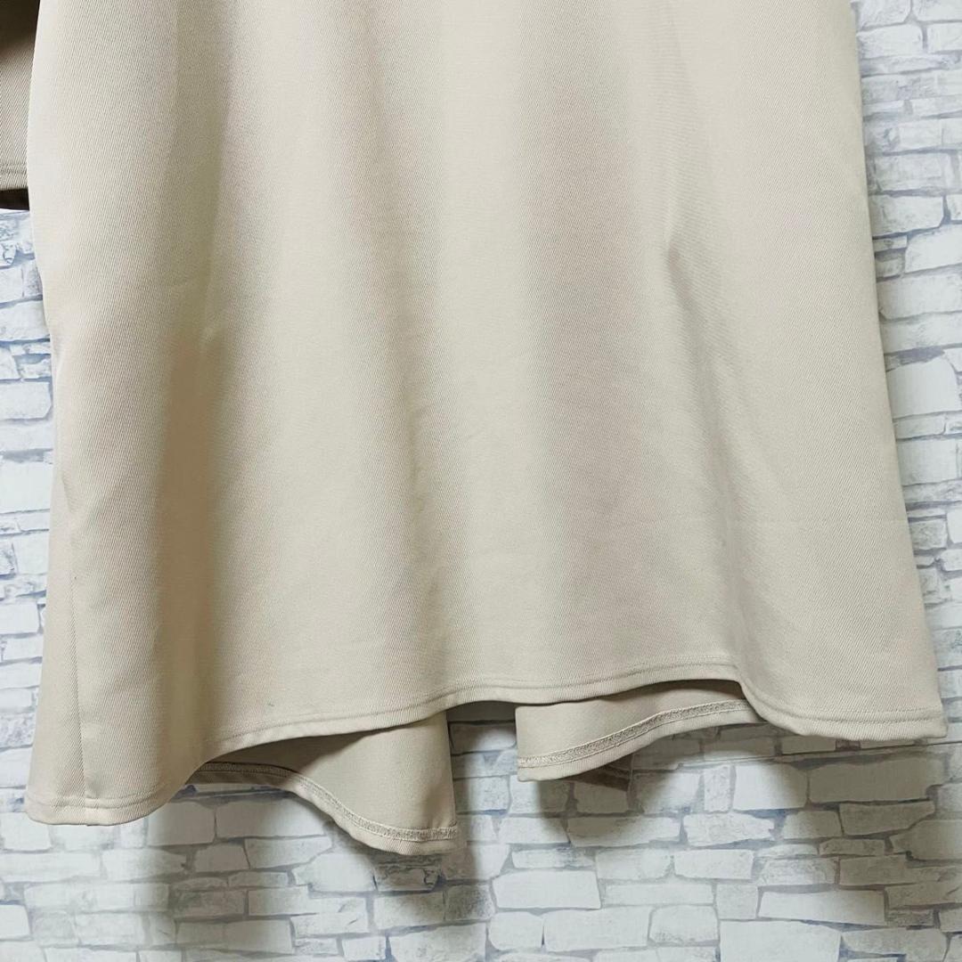 新品タグ付き　 ミズイロインド ベージュ ロングコート　ゆったりサイズ　F
