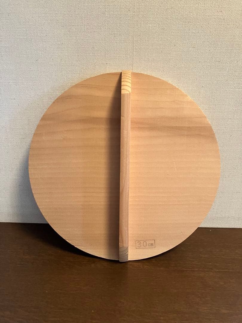 手付き銅鍋30センチ(木製蓋付)