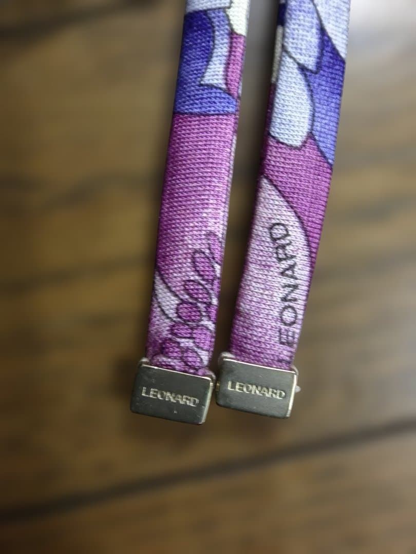訳あり　LEONARD FASHION 花柄長袖ワンピース