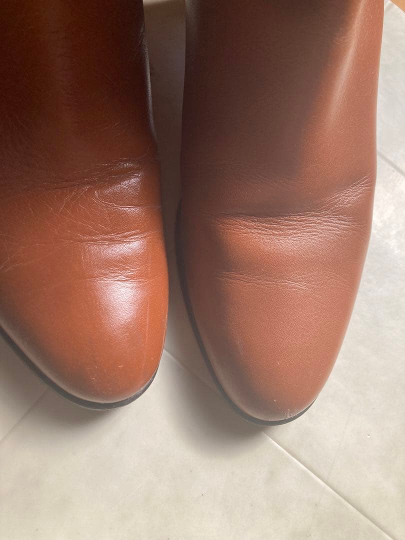 値下げしました！ダイアナ DIANA 23.5cm ロングブーツ キャメル