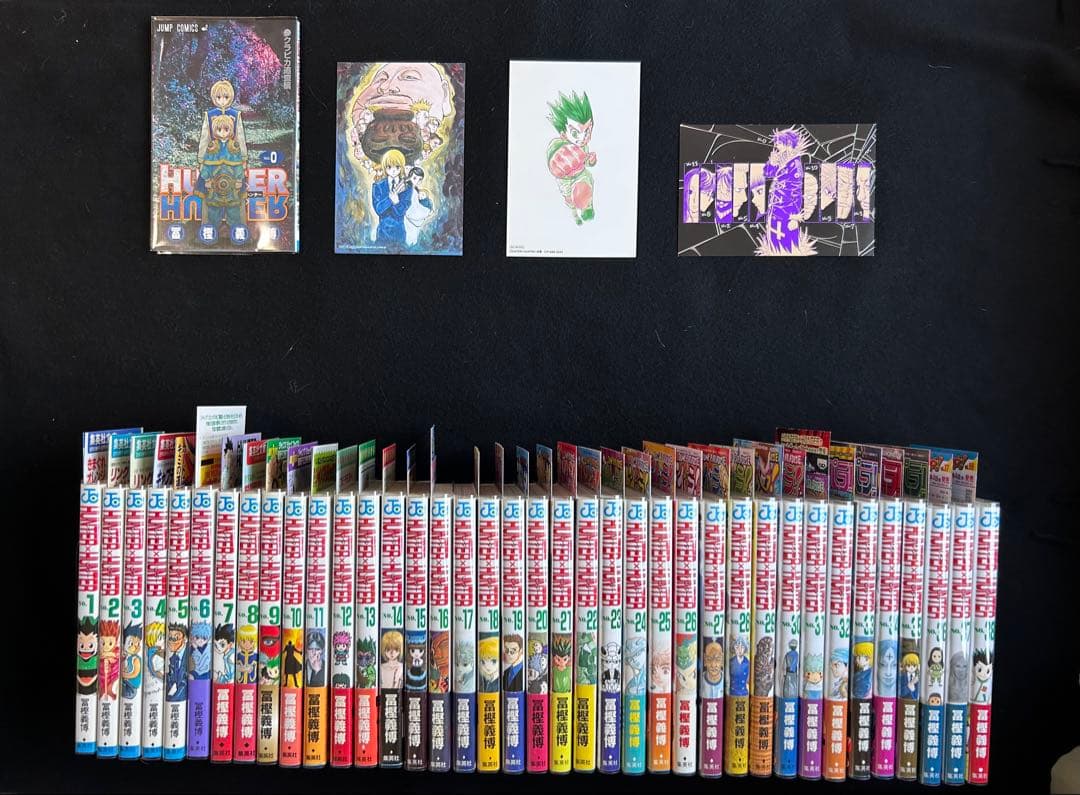 全巻・初版　帯・チラシ完備　HUNTER×HUNTER 全巻セット
