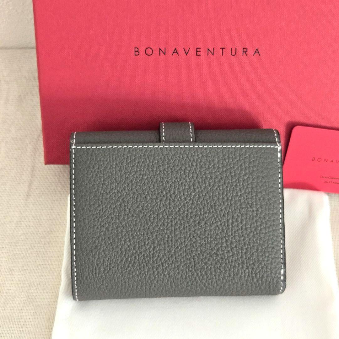 【極美品❗現行品】BONAVENTURA 三つ折りウォレット バイカラー