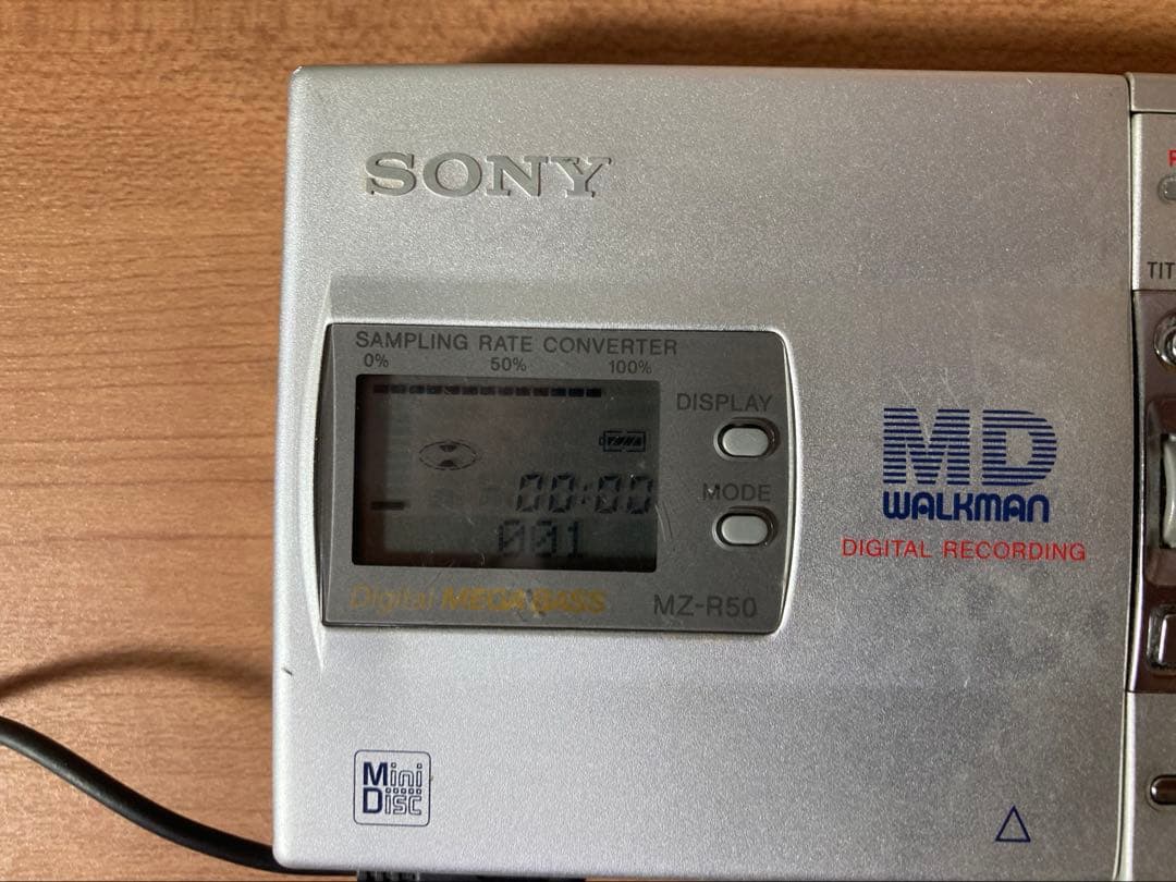 SONY MZ-R50 MDウォークマン