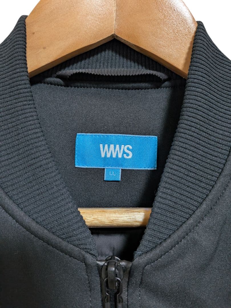 WWS 洗えるMA-1ジャケット 中綿入り LLサイズ
