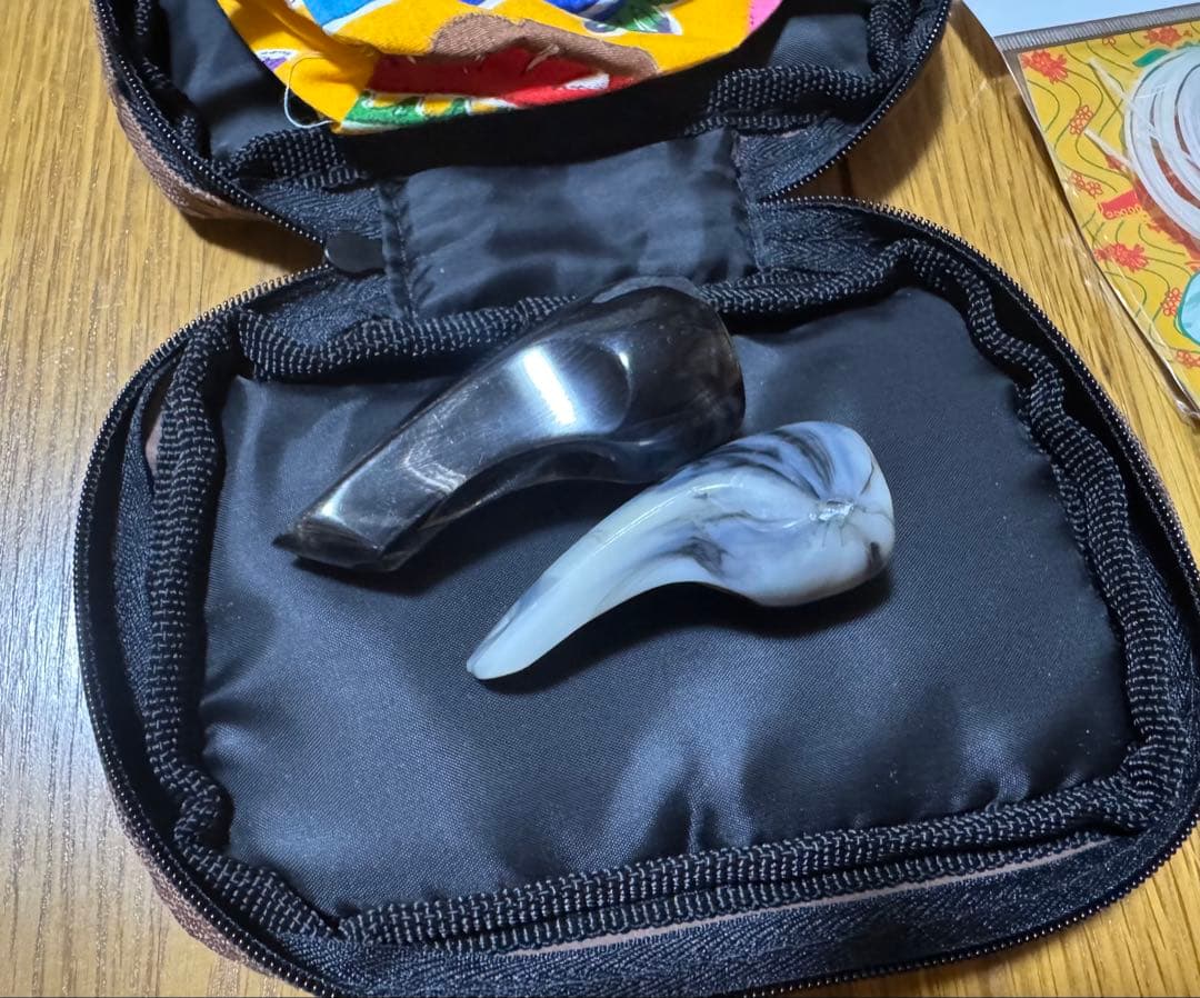 人工皮革 蛇柄三味線 専用ケース付き（値引き中）