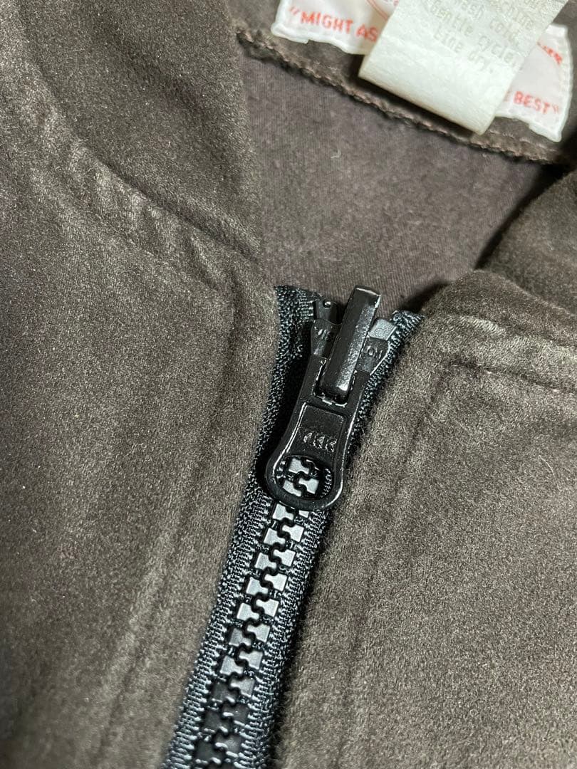 90s FILSON モールスキンライナーベスト ダークブラウン USA製
