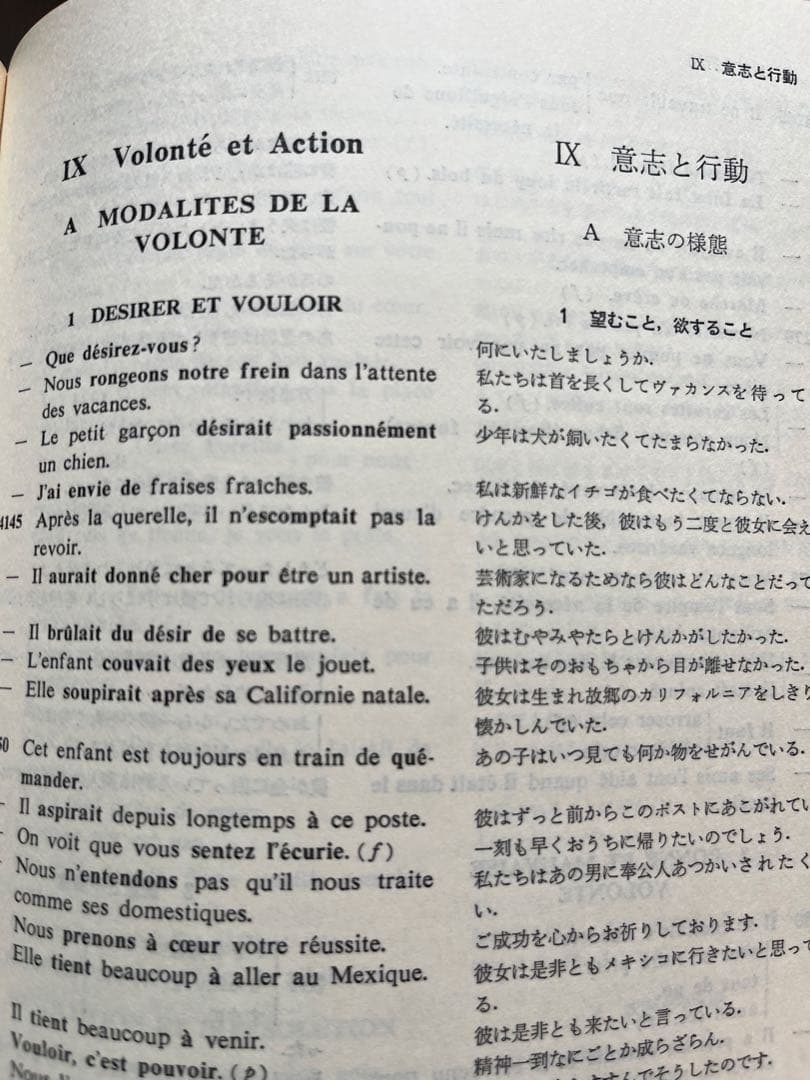 現代フランス（前置詞、表現、話法、類語）辞典