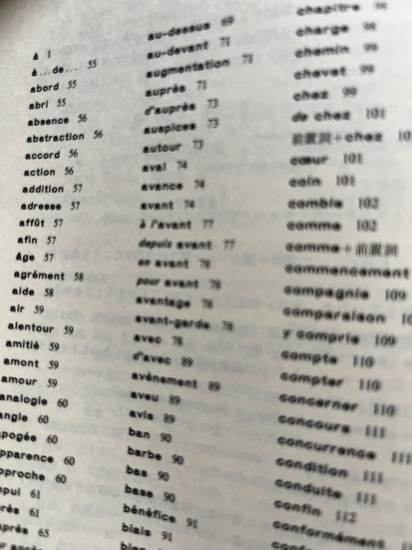現代フランス（前置詞、表現、話法、類語）辞典