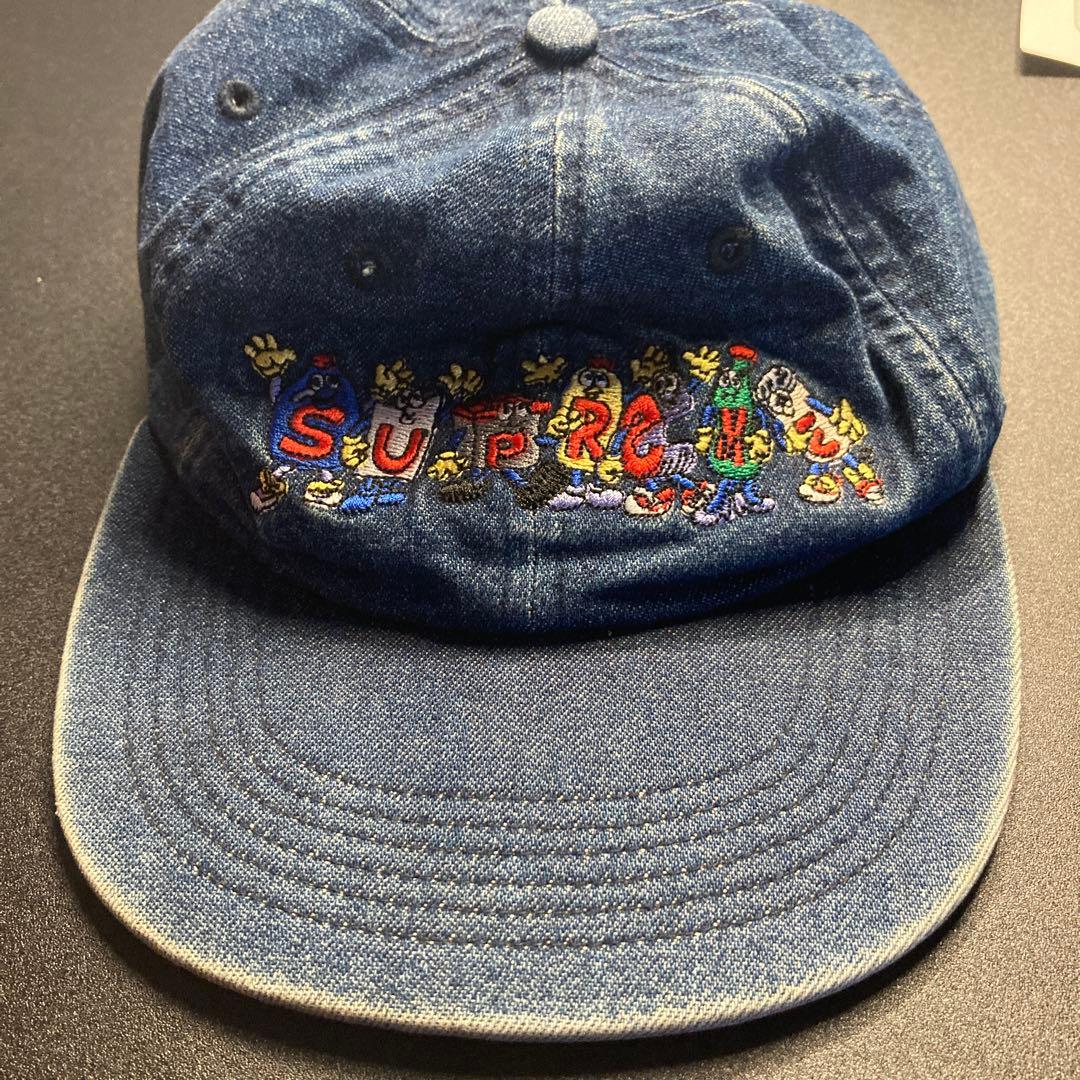 00s SUPREME デニムキャップ