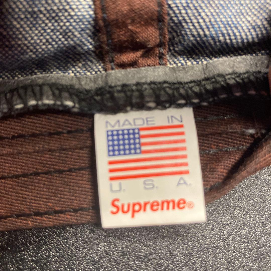 00s SUPREME デニムキャップ