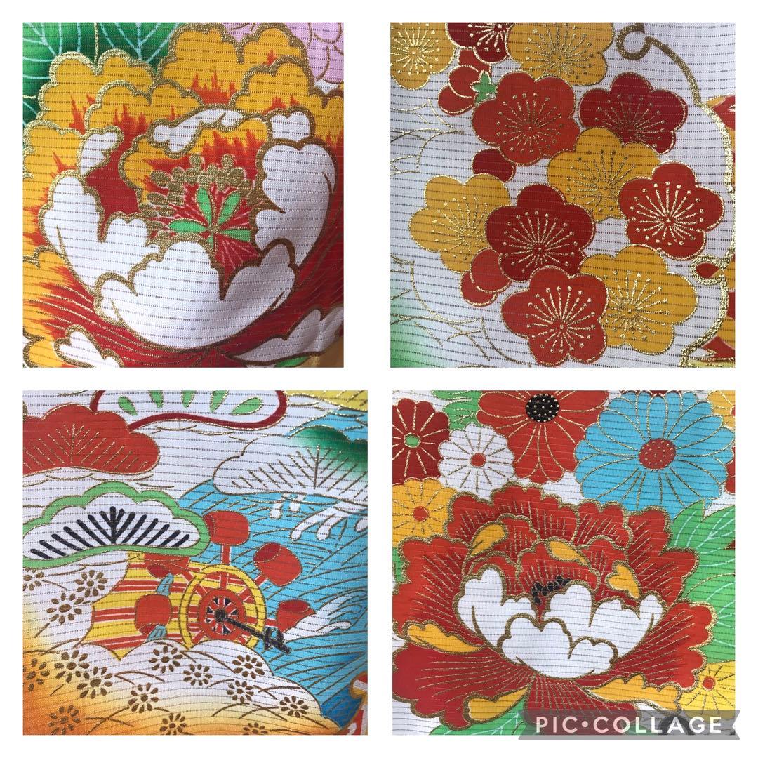お宮参り着物　女の子　絽 夏の祝い着❤️長襦袢付き