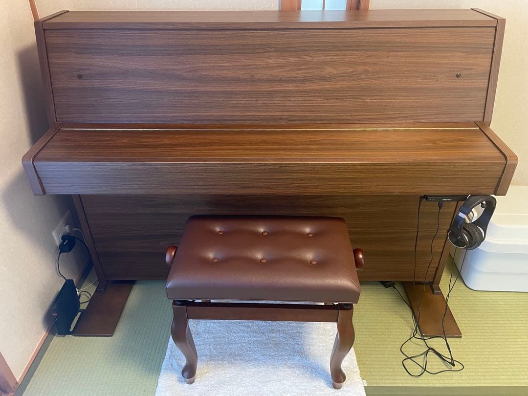 YAMAHA アップライトピアノ MC108C ブラウン