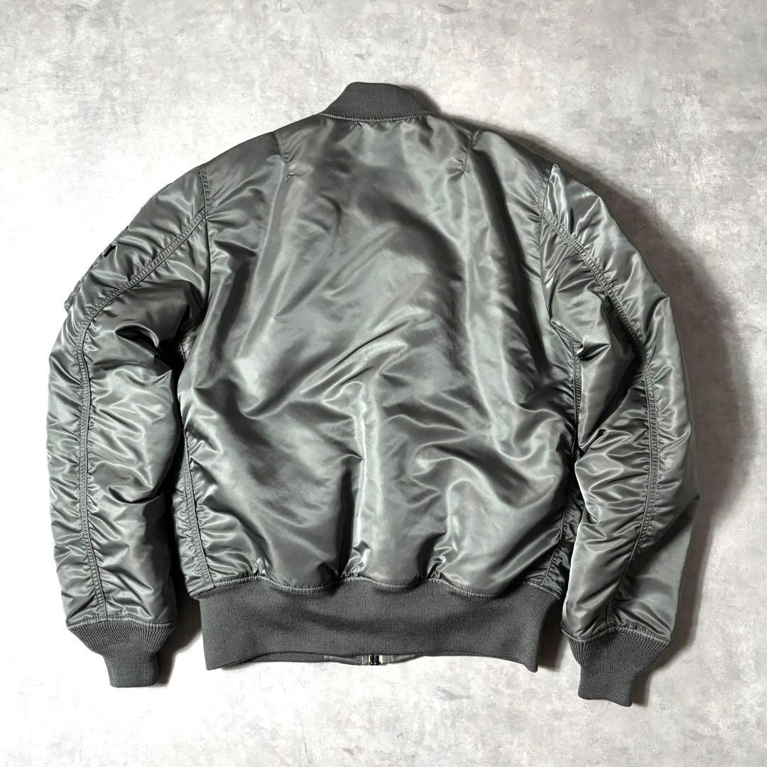 【極美品】 ALPHA アルファ MA-1 AIR CREW サイズXL