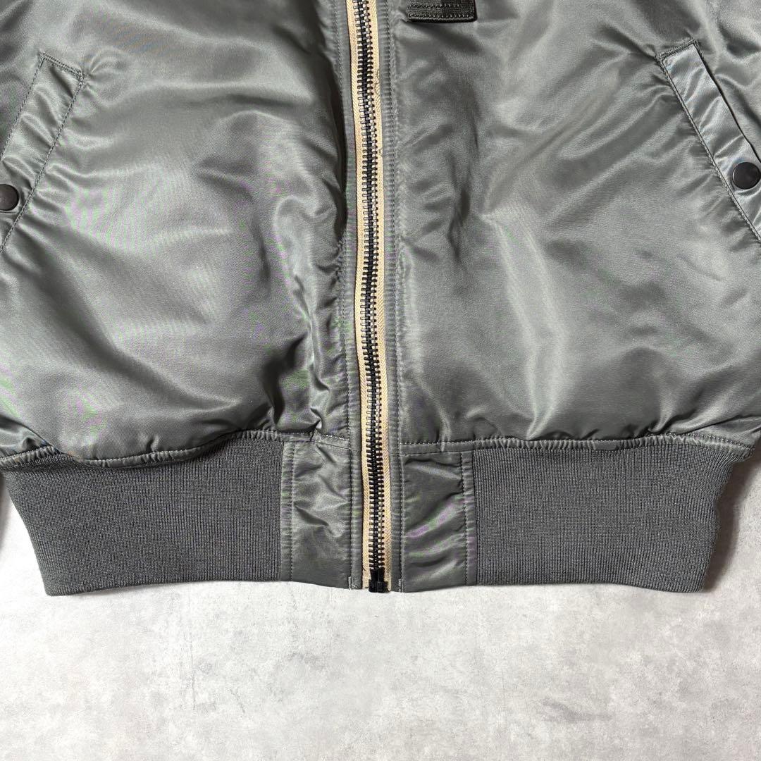 【極美品】 ALPHA アルファ MA-1 AIR CREW サイズXL