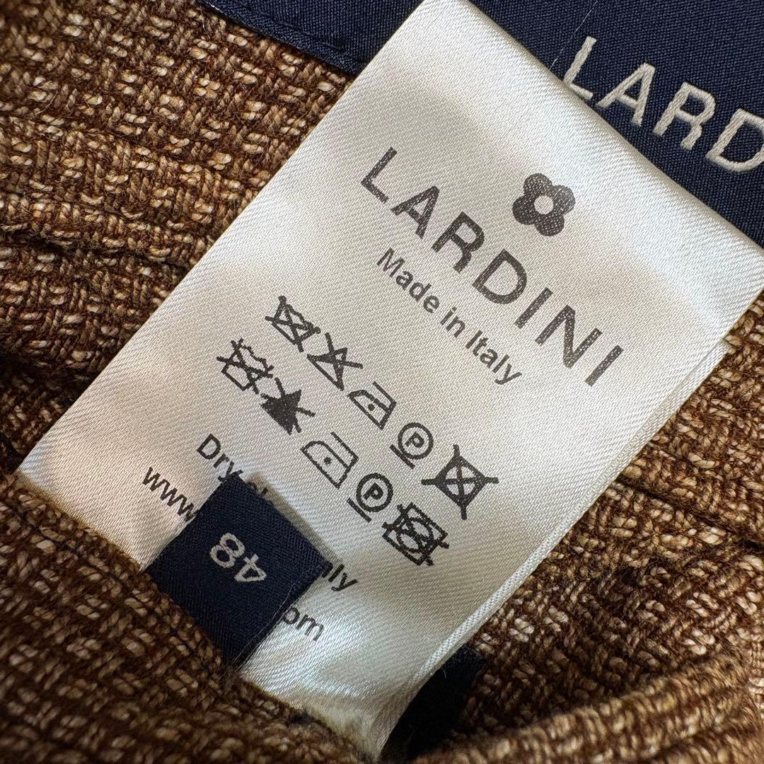 タグ付き新品未使用 LARDINI 現行 テーラードジャケット サイズ48