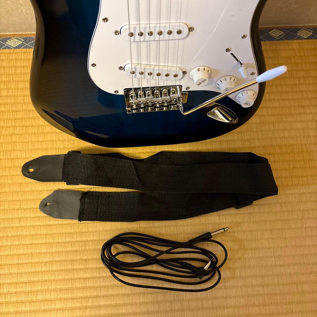 【美品】ブルーグラデーション エレキギター