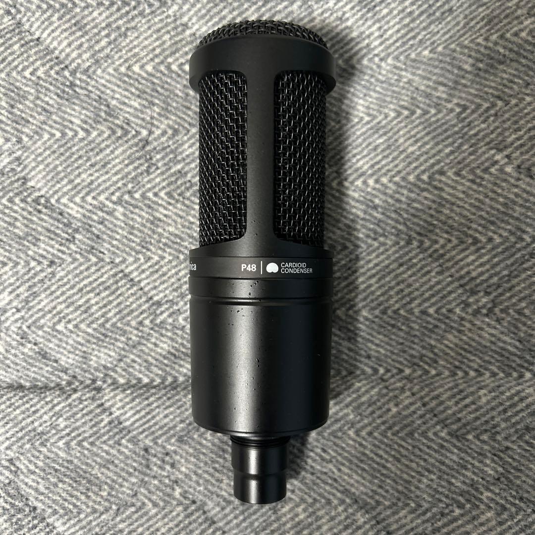 audio-technica AT2020 マイク+その他付属品